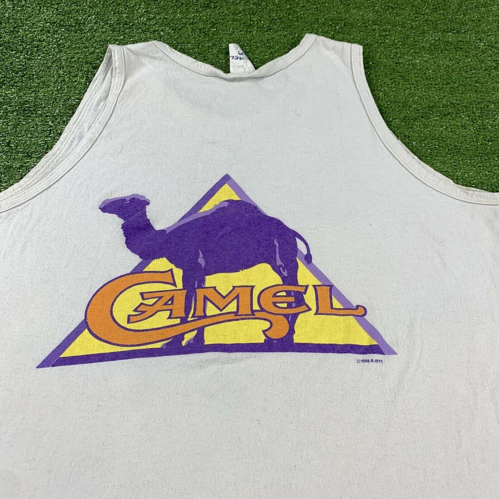 Camel Genuine Taste Cigarettes 1995 Tank Top Shirt